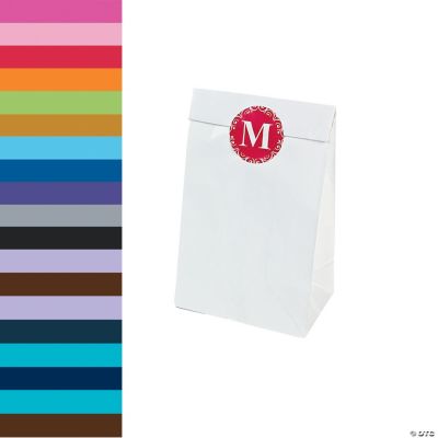Monogrammed Favor Stickers