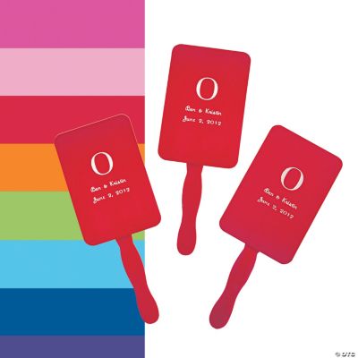 Monogrammed Fans