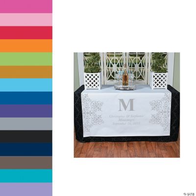 Monogrammed Table Runners