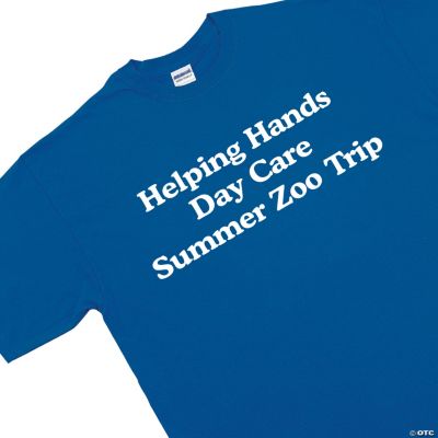 Personalized Blue T-Shirt