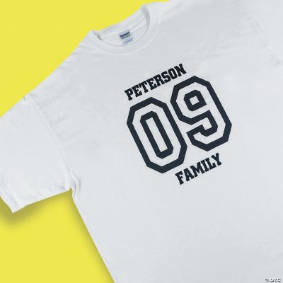 Personalized Team White T-Shirt