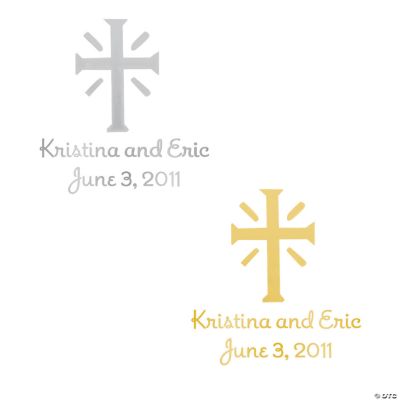 Personalized Cross Napkins, Napkins, OLD_Tableware, zOLD_Party Themes