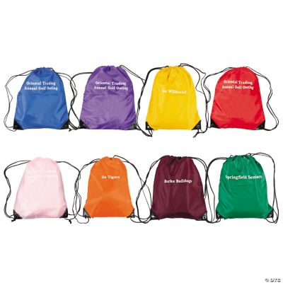 Personalized Small Drawstring Backpacks