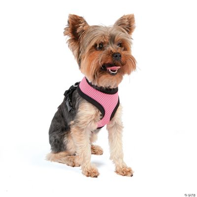 Pink Mesh Dog Harnesses