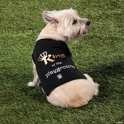 “King of the Playground” Boy's Dog Shirt - SM