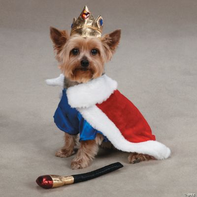 ROYAL PUP COSTUME W/ SQUEAKER TOY