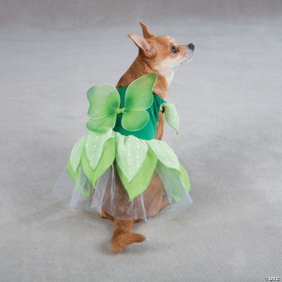 GREEN FAIRY TAILS DOG COSTUME - MD