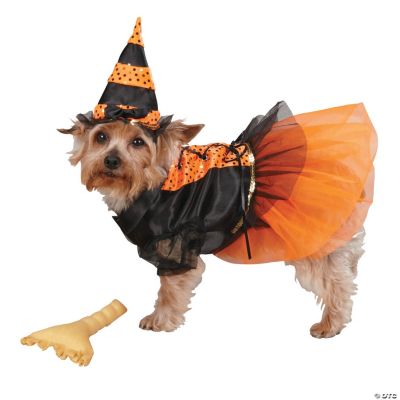 SPELLBOUND WITCH COSTUME W/ SQUEAKER TOY