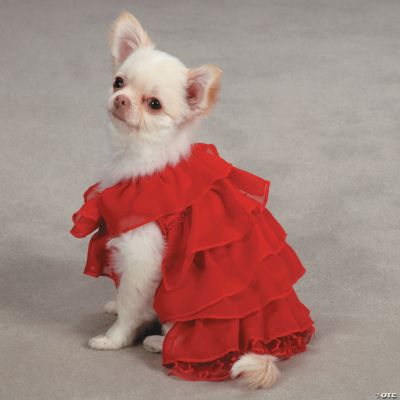 PET EDGE RUFFLE DRESS