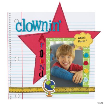 Clownin Around Finished Page Project