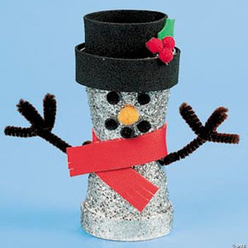Flower Pot Snowman