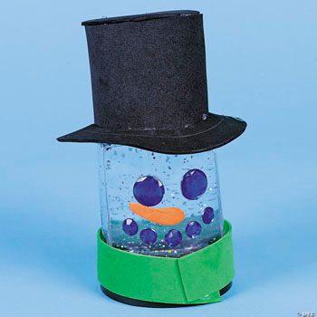 Snowman Snow Globe Character