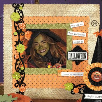 Trick or Treat Finished Page