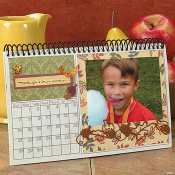 Fall Desk Calendar