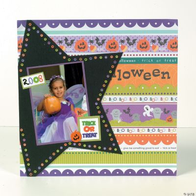 Halloween Star Finished Page