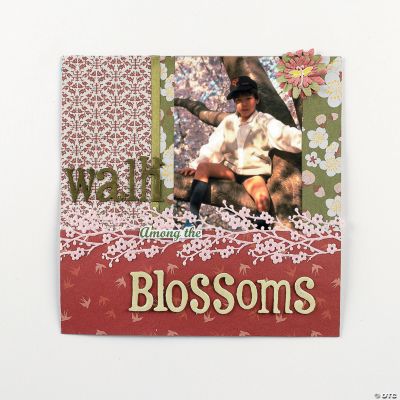 Walk Among the Blossoms Finished Page Project