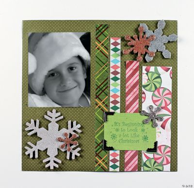 It's Beginning to Look A Lot Like Christmas Finished Page