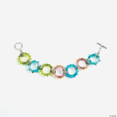 Glass Jumbo Jumpring Bracelet Project