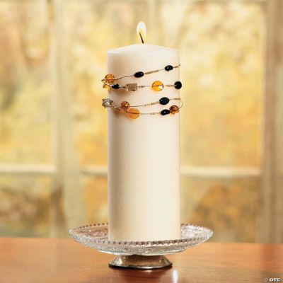 Wire-Wrapped Candle