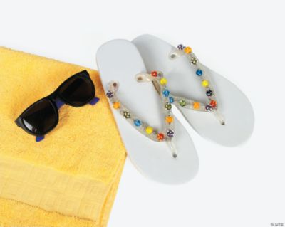 Flip Flop and Bead Charm Project