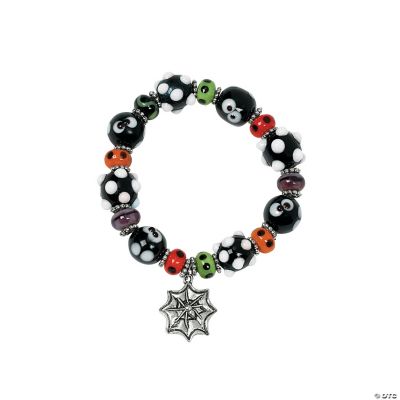 Bumpy in the Night Glass Bead Bracelet Project