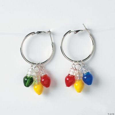 Christmas Lights Earring Project