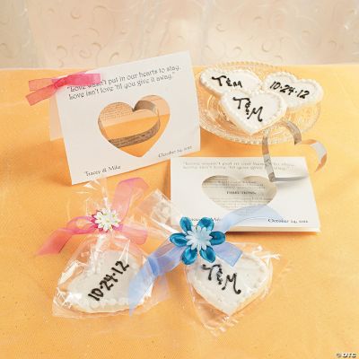 Cellophane Bag with Flower and Cookie