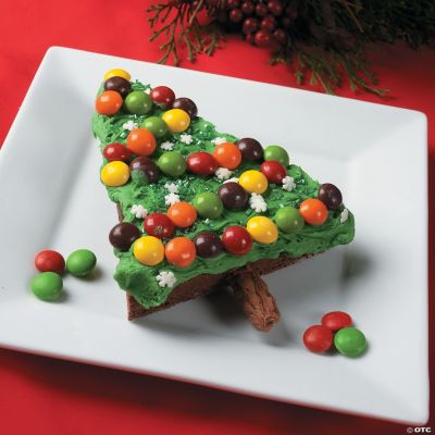 Christmas Tree Brownies