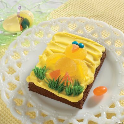 Yellow Chick Easter Brownie