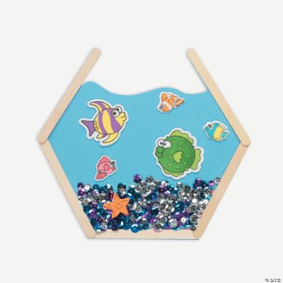 Craft Stick Aquarium