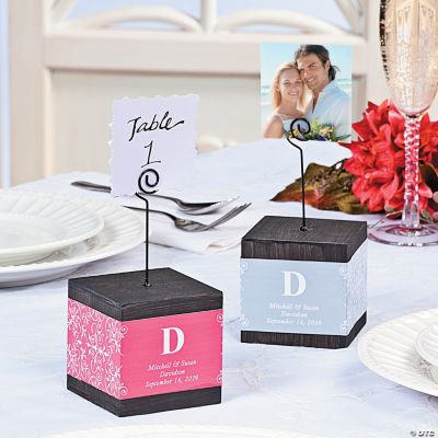 Wedding Photo Block Holder / Table Number Holders