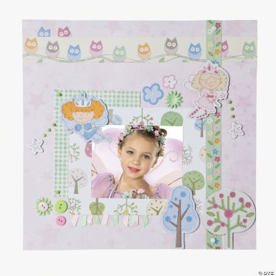 Fanciful Fairies Finished Page