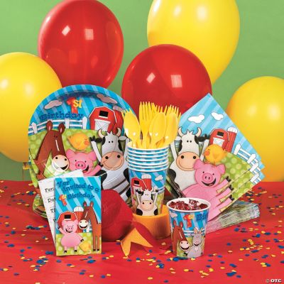 Farm First Birthday Party Supplies