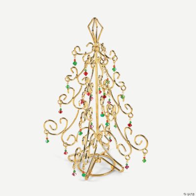 Gold Beaded Christmas Tree