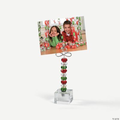 Christmas Beadable Photo Holder