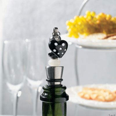 Black and White Wine Stopper