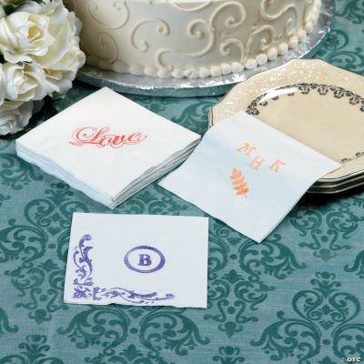 Stamped Napkins