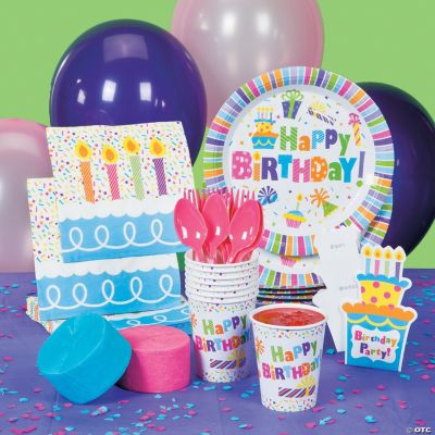 Birthday Celebration Party Supplies