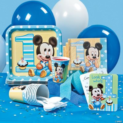 Mickey 1st Birthday Party Supplies