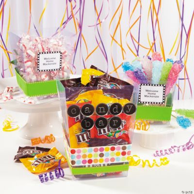 Clear Candy Buckets