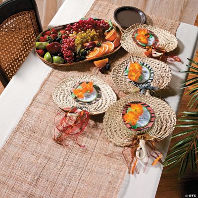 Safari Raffia Fans
