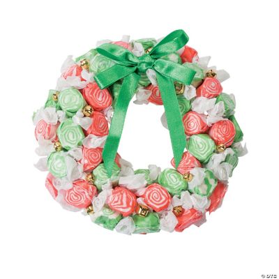 Christmas Taffy Wreath