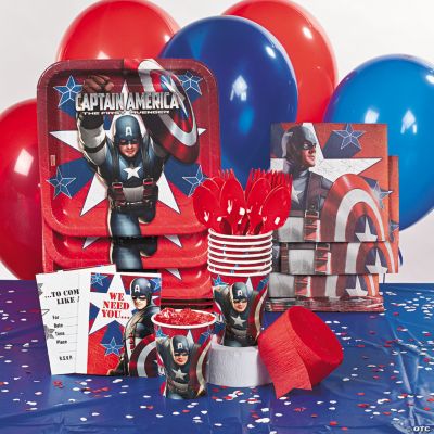 Captain America Party Supplies