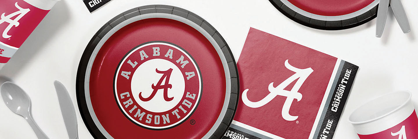NCAA™ Alabama Crimson Tide™ Party Supplies