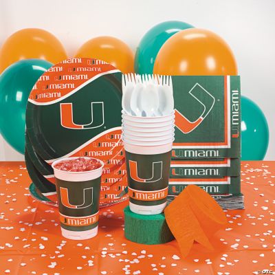 NCAA™ Miami Hurricanes® Party Supplies