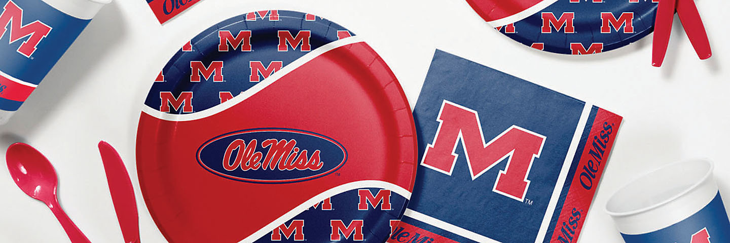 NCAA™ University of Mississippi Rebels® Party Supplies