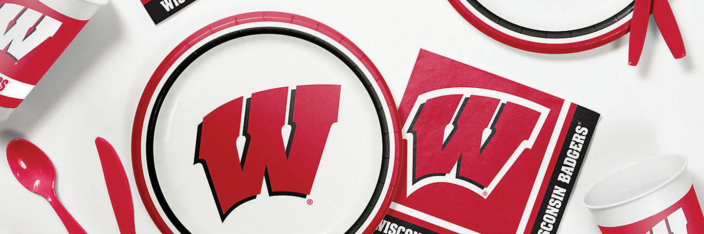 NCAA™ Wisconsin Badgers® Party Supplies