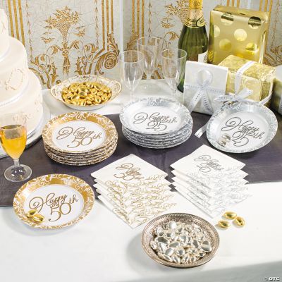Milestone Anniversary Party Supplies