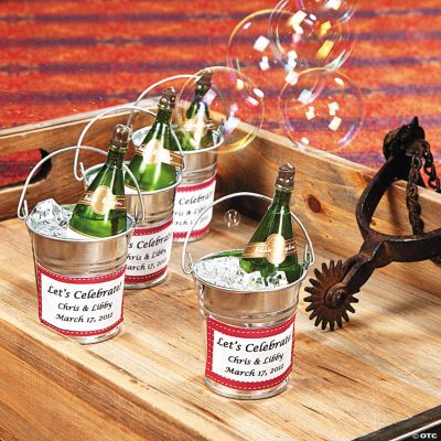 Champagne Bubble Bottle Buckets