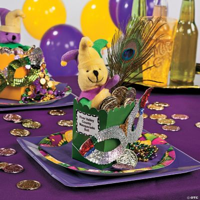 Mardi Gras Popcorn Boxes